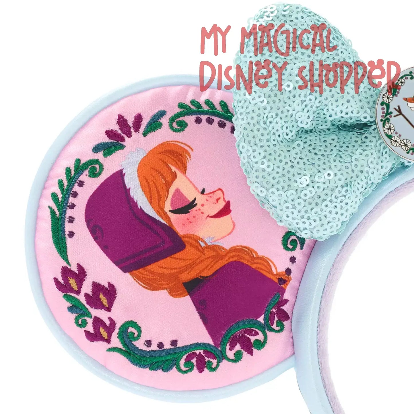 Frozen 10th Anniversary Ears Headband for Adults