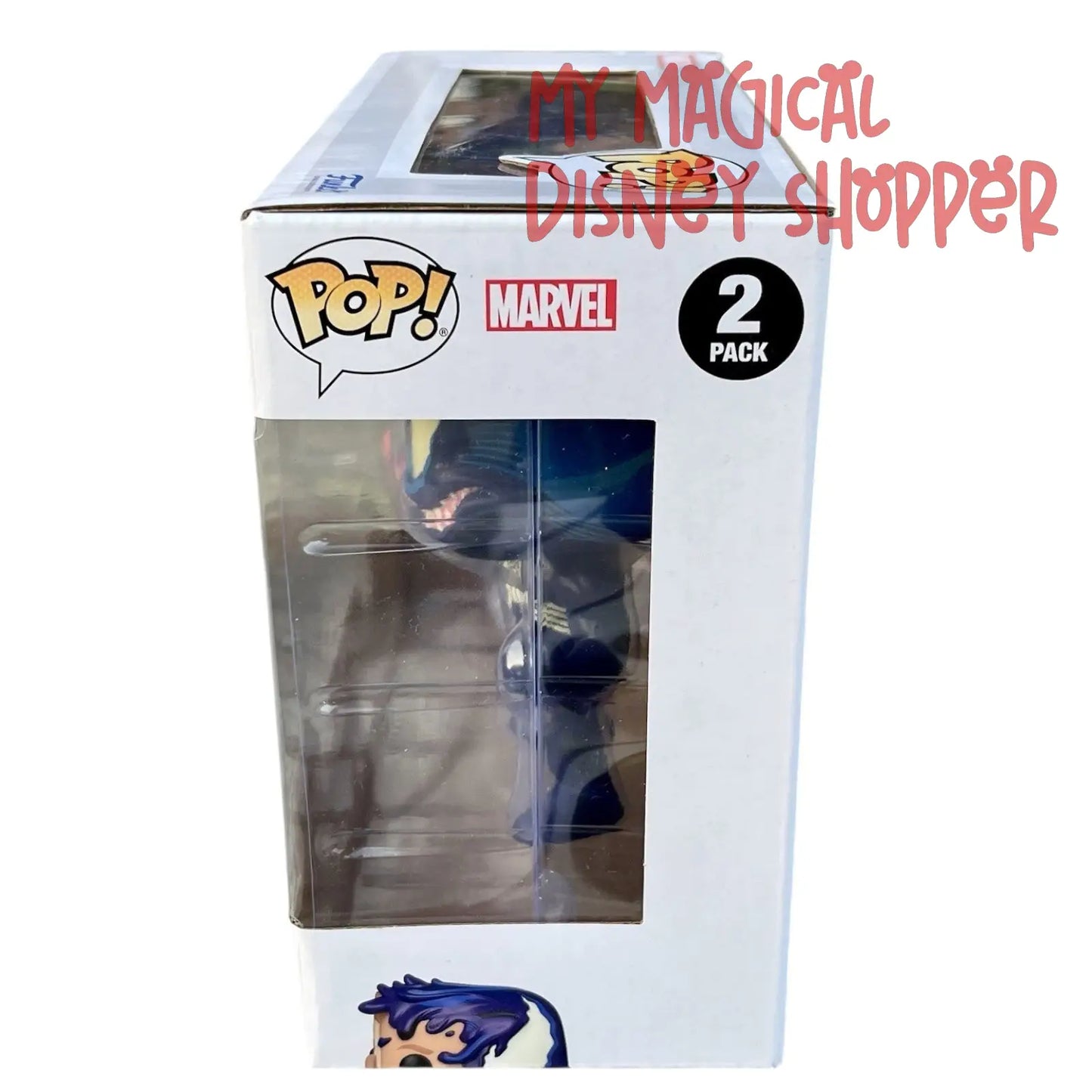 Funko Pop Spider-Man & Venom Bobbleheads D23 Pop