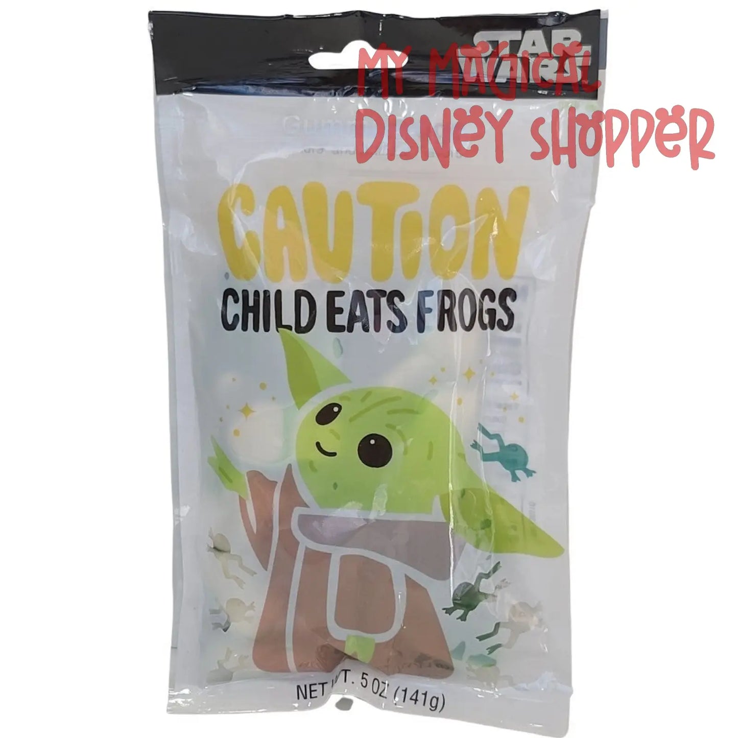 Grogu Gummi Frogs Disney Candy - Star Wars: The Mandalorian