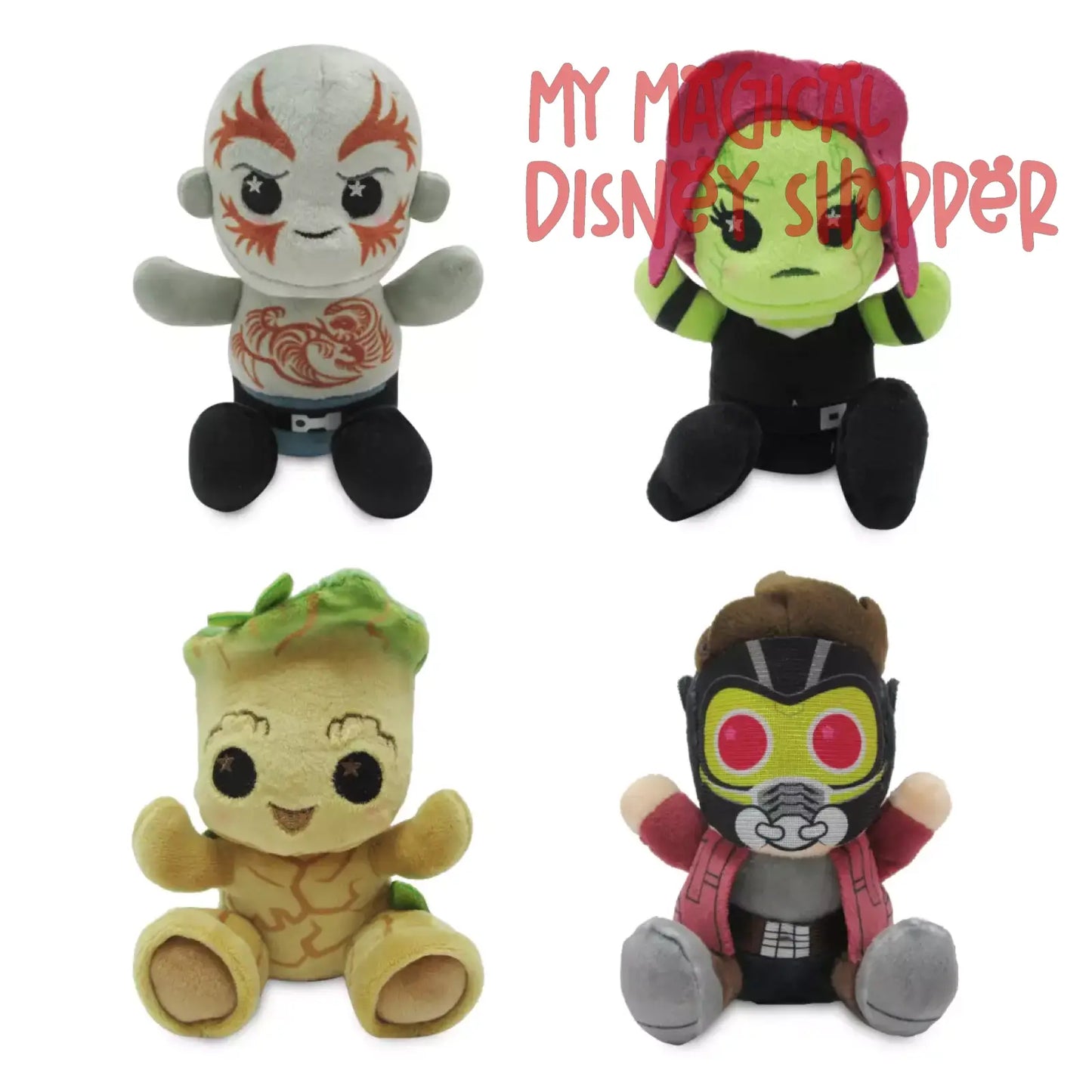 Guardians of the Galaxy: Mission Breakout! Disney Parks Wishables Mystery Plush – Micro 4'' – Limited Release
