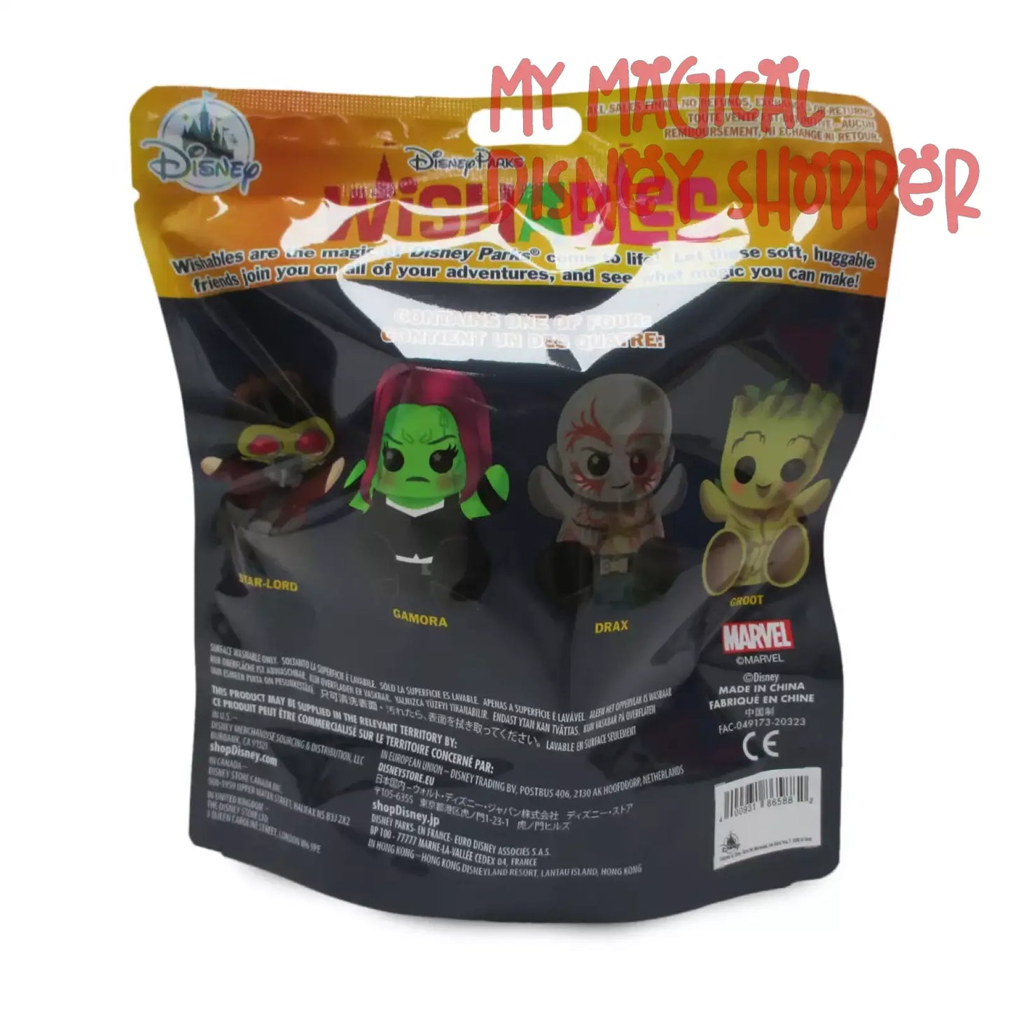 Guardians of the Galaxy: Mission Breakout! Disney Parks Wishables Mystery Plush – Micro 4'' – Limited Release