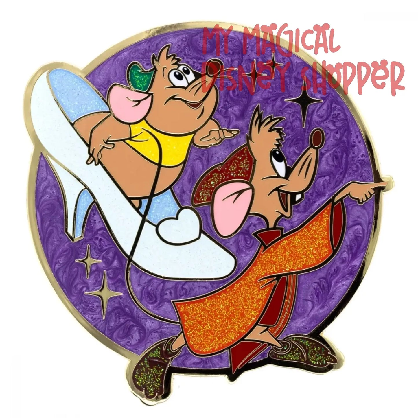 Gus & Jaq Sidekick Medallions - Pink A La Mode (PALM)