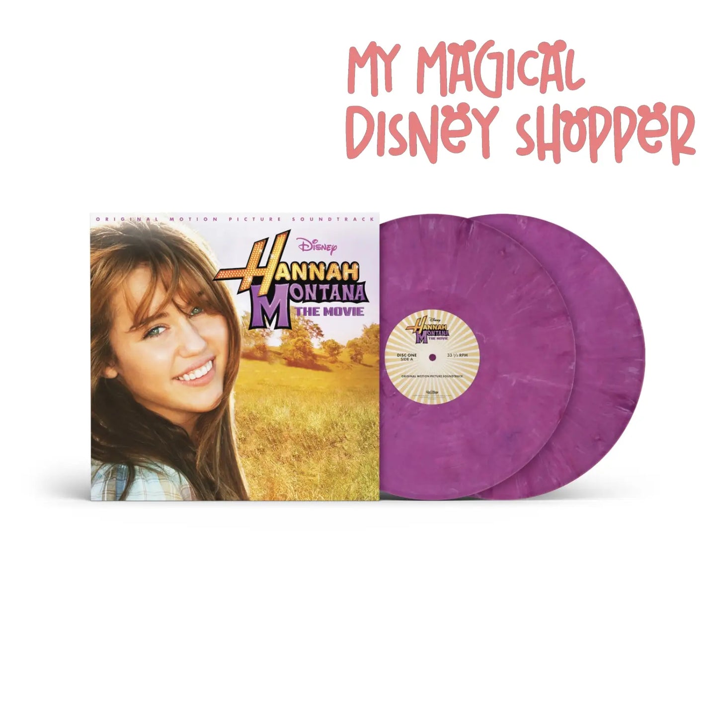 Hannah Montana: The Movie Vinyl Record