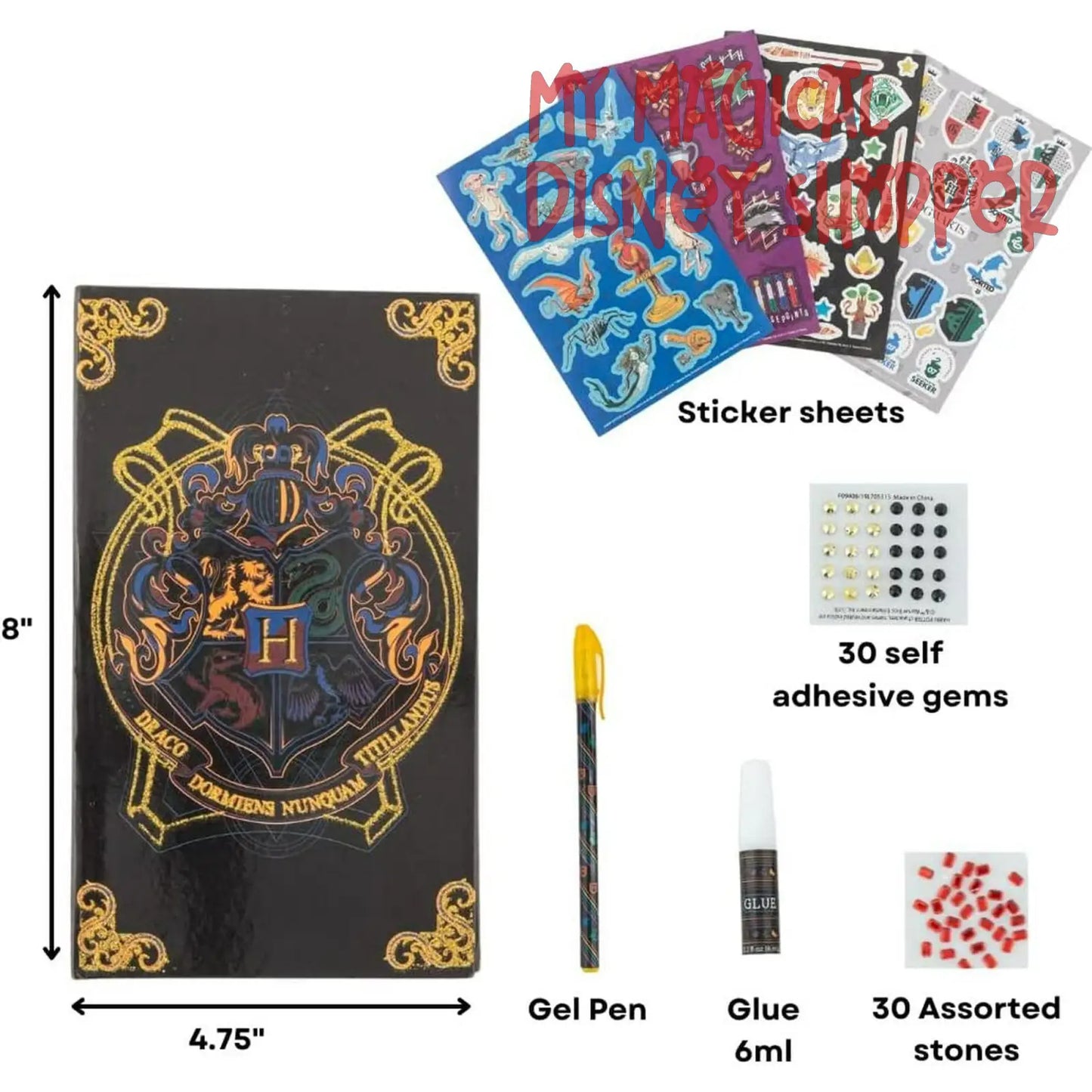 Harry Potter Sparkling Journal Set