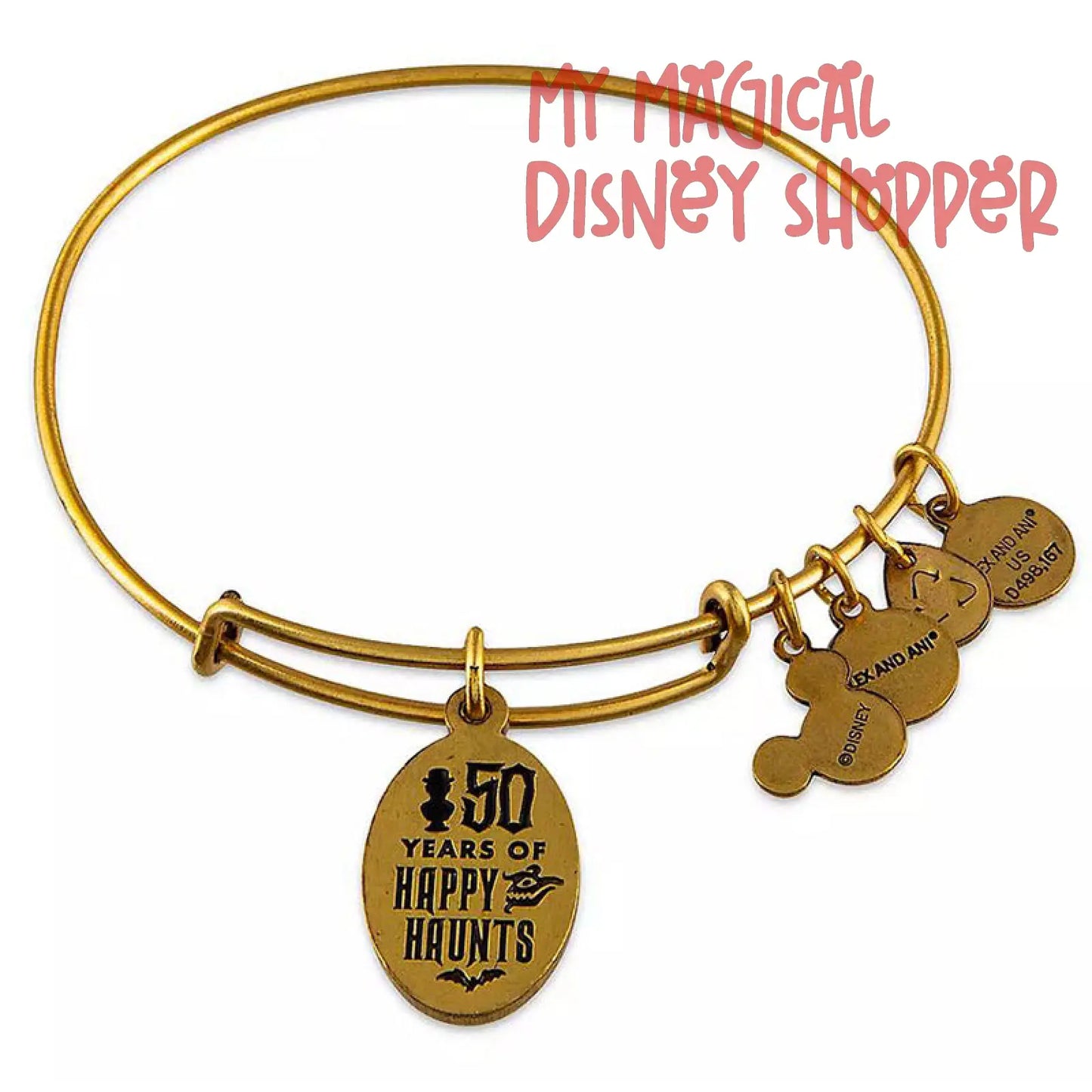 Haunted Mansion 50th Anniversary Disney Alex & Ani Bracelet