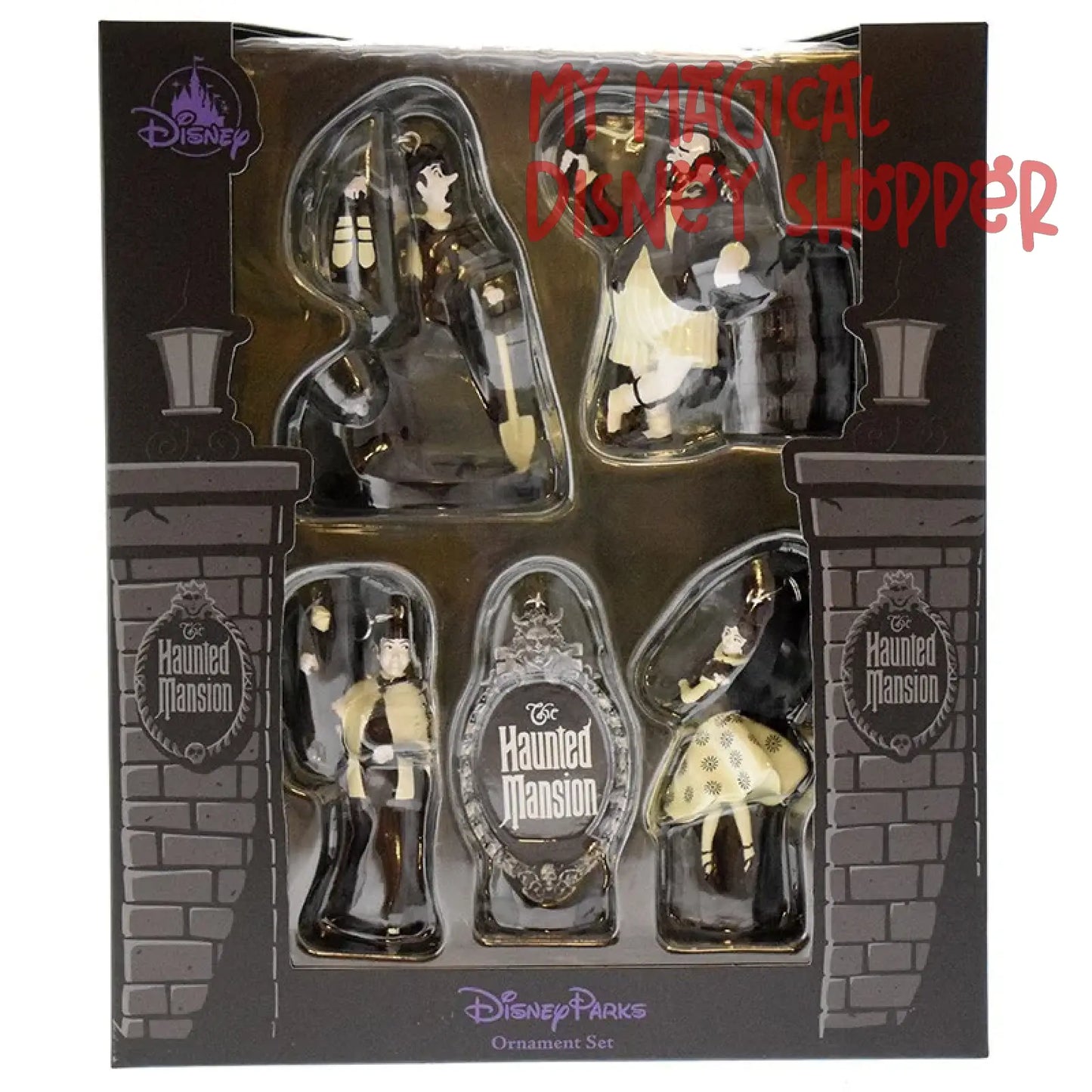 Haunted Mansion Christmas Ornament Set