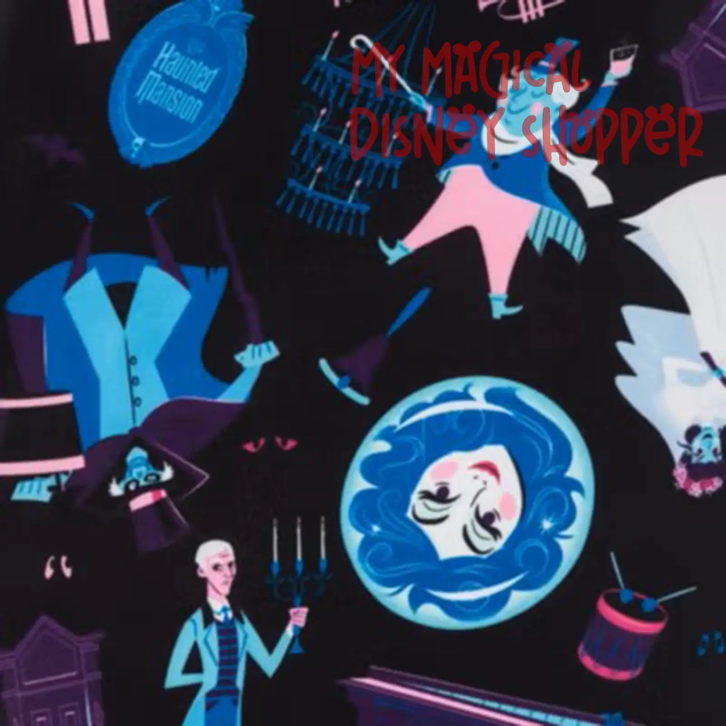 Haunted Mansion - Madame Leota Disney Parks Loungefly Mini Backpack