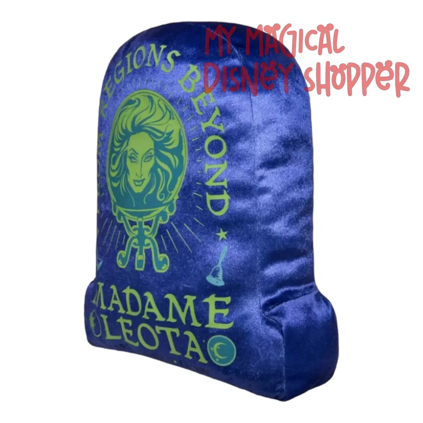 Haunted Mansion Madame Leota Tombstone Cushion Pillow
