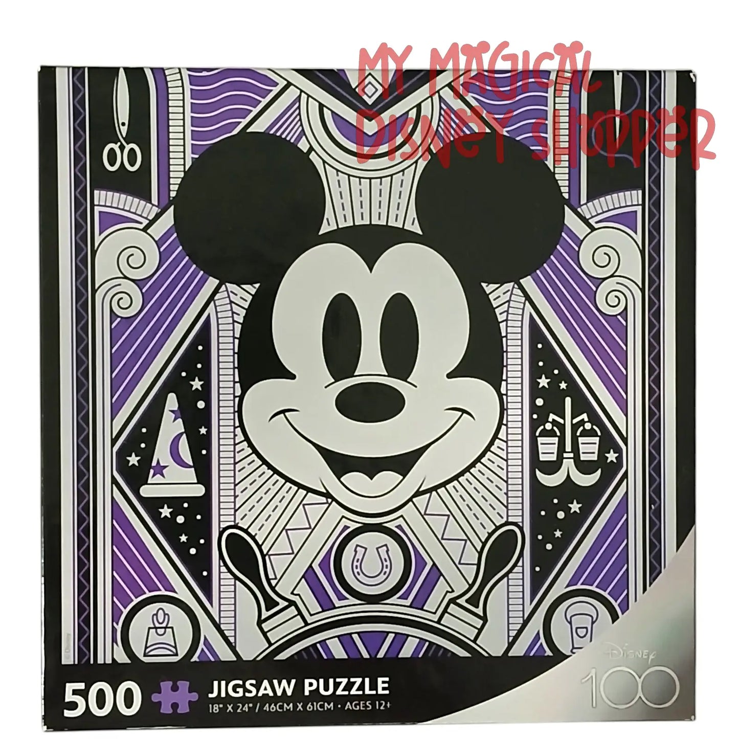 Disney100 Mickey Mouse Jigsaw Puzzle – 500 Pieces 🧩🐭