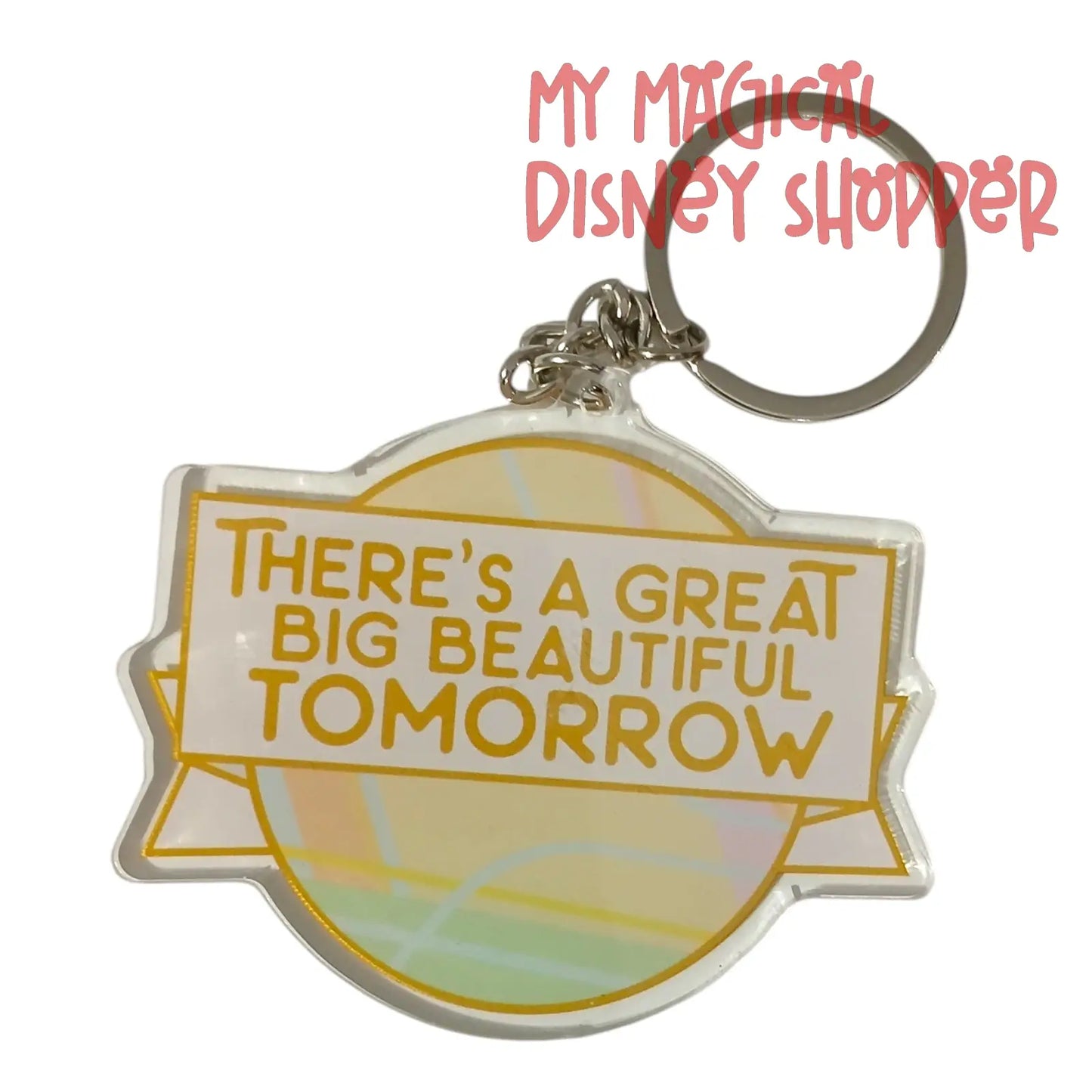Carousel of Progress “Great Big Beautiful Tomorrow” Keychain ✨🔑🏰