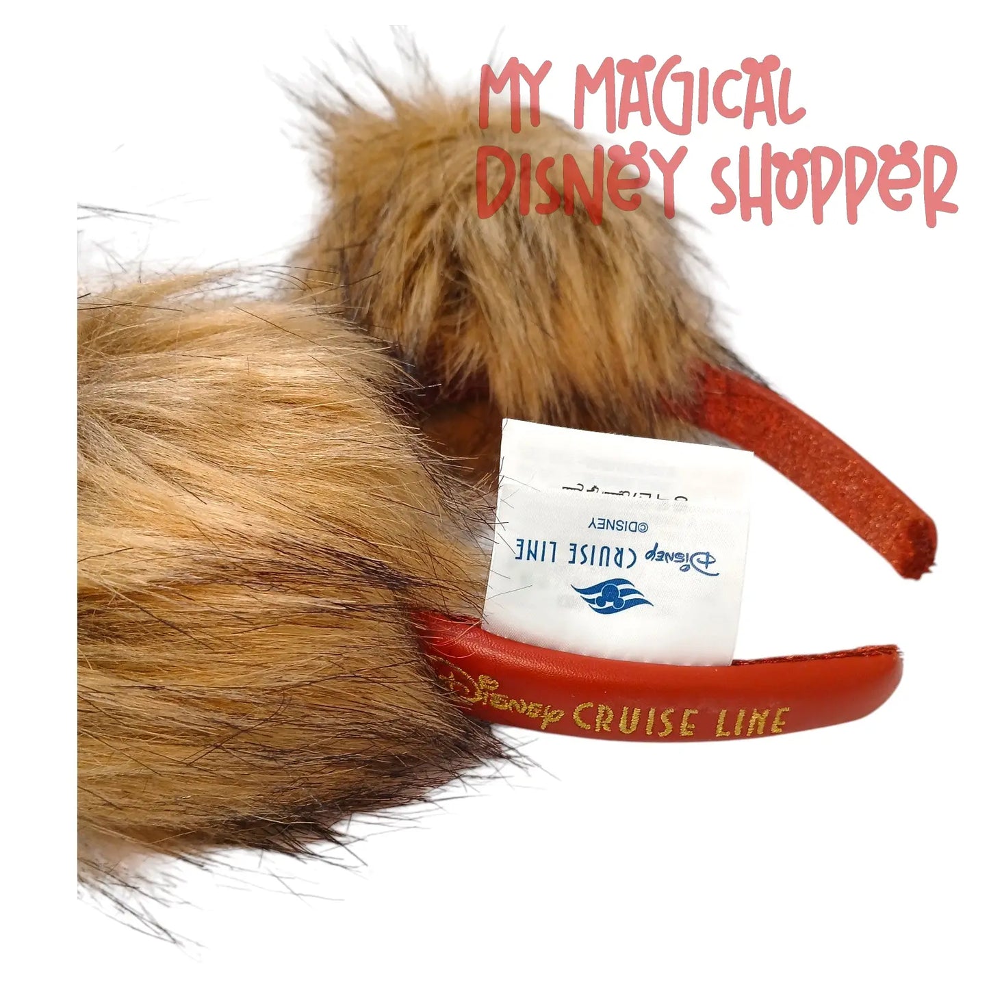 DCL Alaskan Minnie Disney Cruise Line with Faux Fur Headband Ears