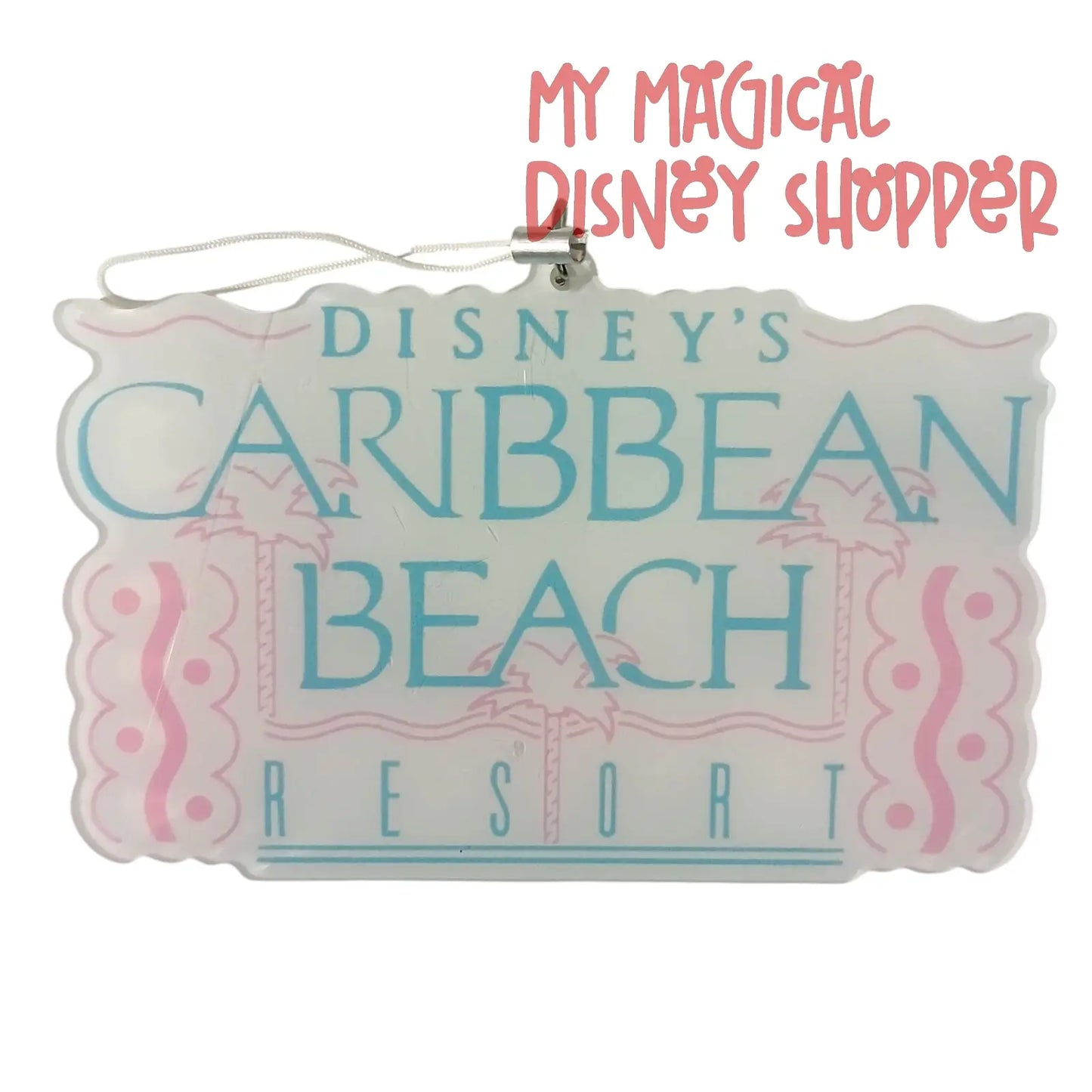 Disney’s Caribbean Beach Resort Keepsake Ornament 🌴🏝️✨
