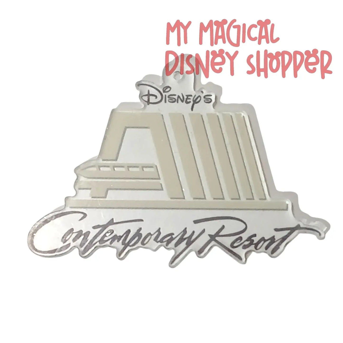 Disney’s Contemporary Resort Ornament – Magic Maker Marketplace 🏨🚝🏰✨