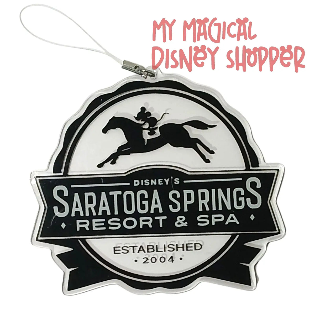 Disney’s Saratoga Springs Resort & Spa Ornament – Walt Disney World Resort Keepsake 🐎🏨✨