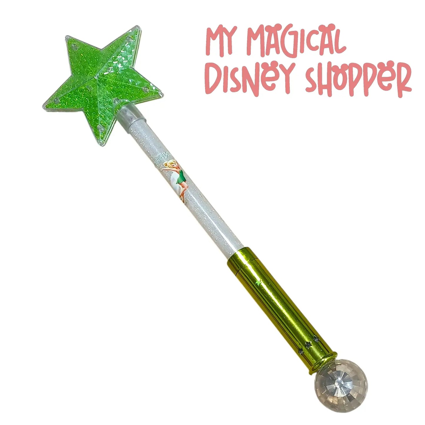 Tinker Bell Magic Light-Up Wand ✨🧚♀️💚