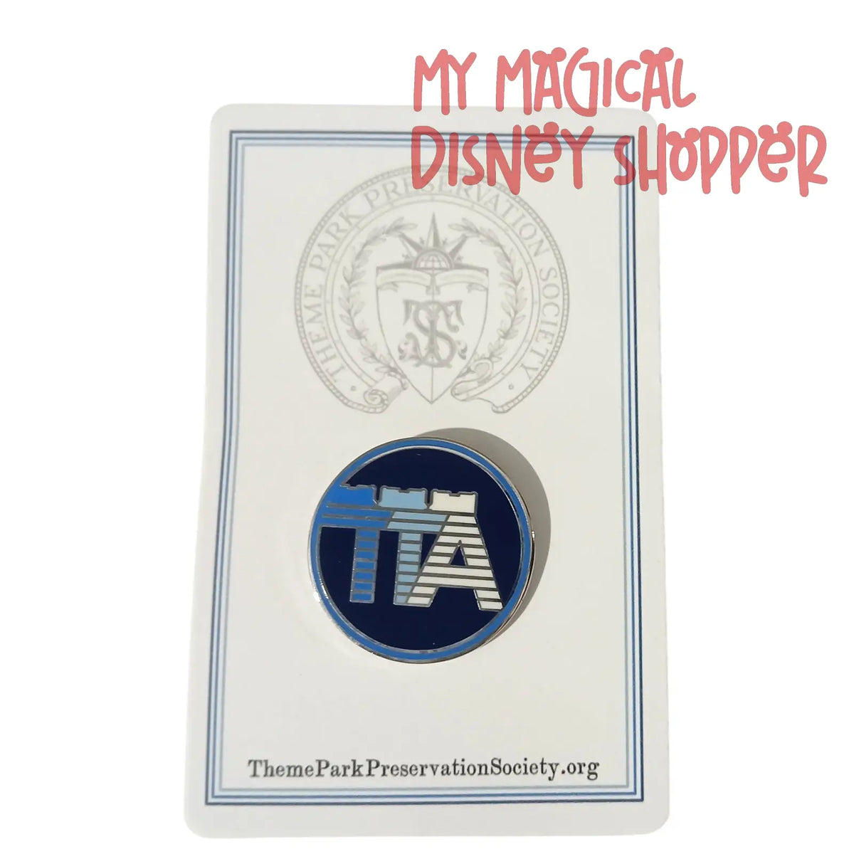 Magic Maker Tomorrowland TTA PeopleMover “Theme Park Preservation Society” Collector Pin 🚀🛸🏰✨