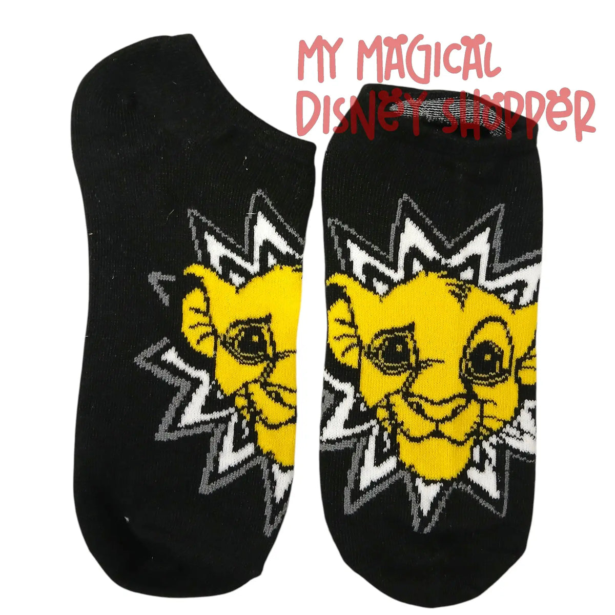 Disney The Lion King Simba Cozy Ankle Socks – Women’s Shoe Size 4–10 🦁🐾✨