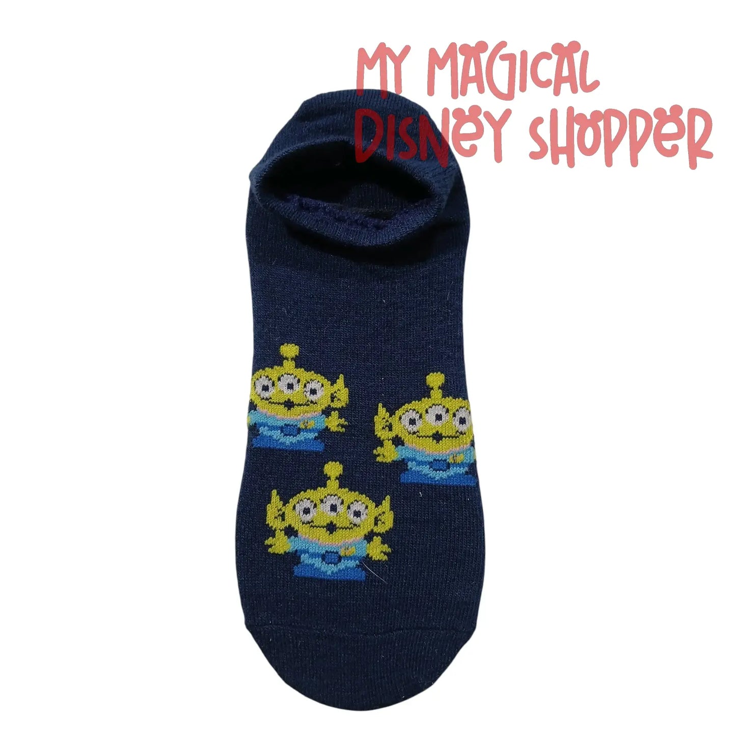 Toy Story Aliens Women’s Low-Cut Liner Socks – Size 4–10 👽🧦✨