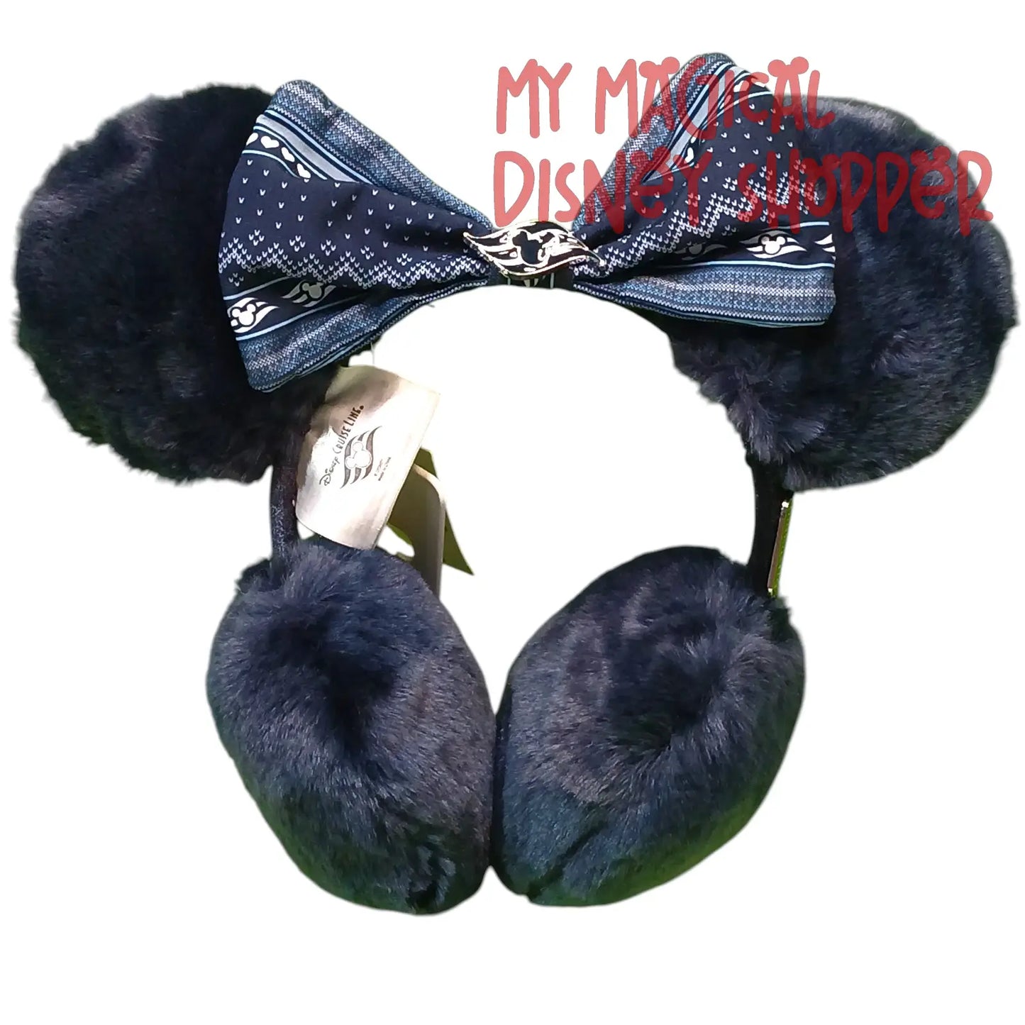 DCL Disney Cruise Line 2022 Alaskan Sailings Navy Loungefly Earmuffs