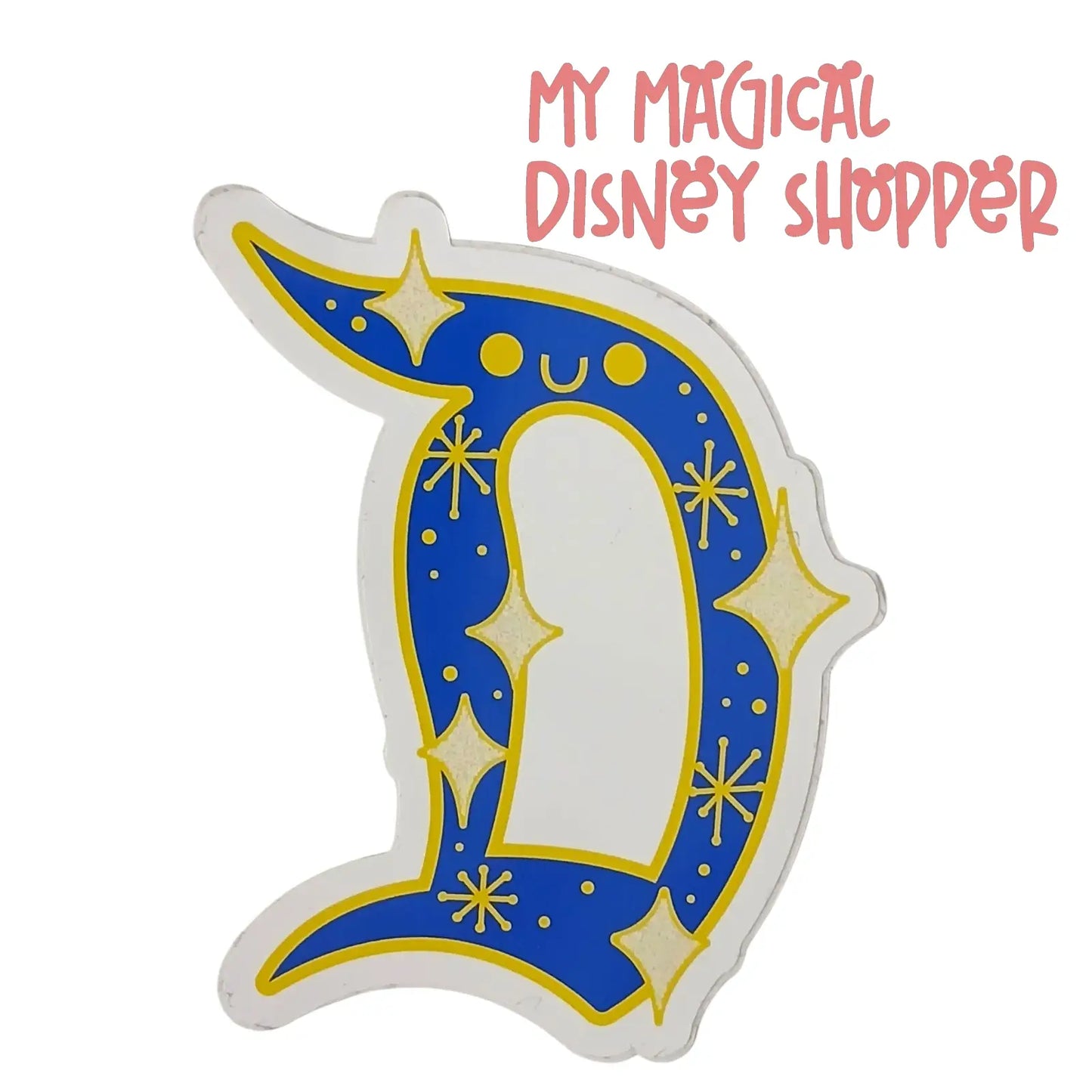 Classic Disneyland "D" Sticker