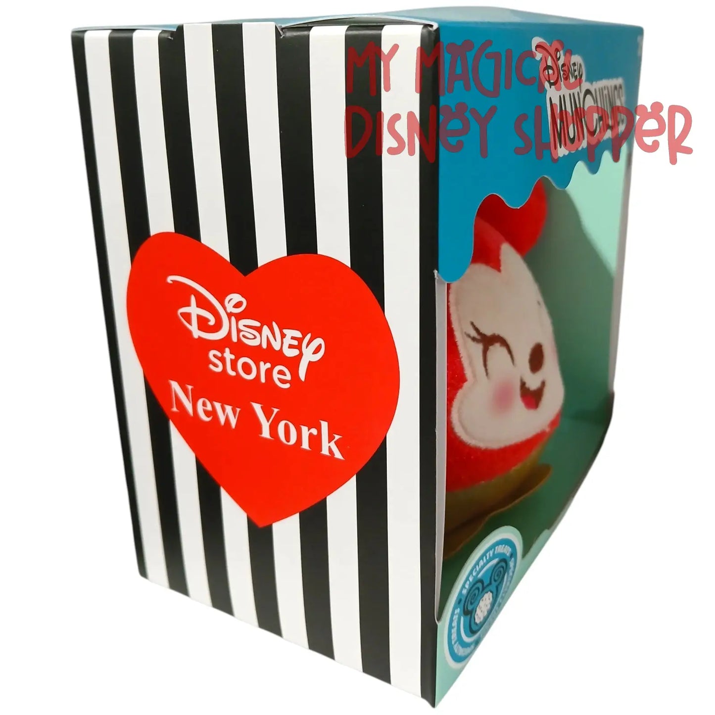 Disney Munchlings Candy Apple Minnie Plush – New York Disney Store Exclusive