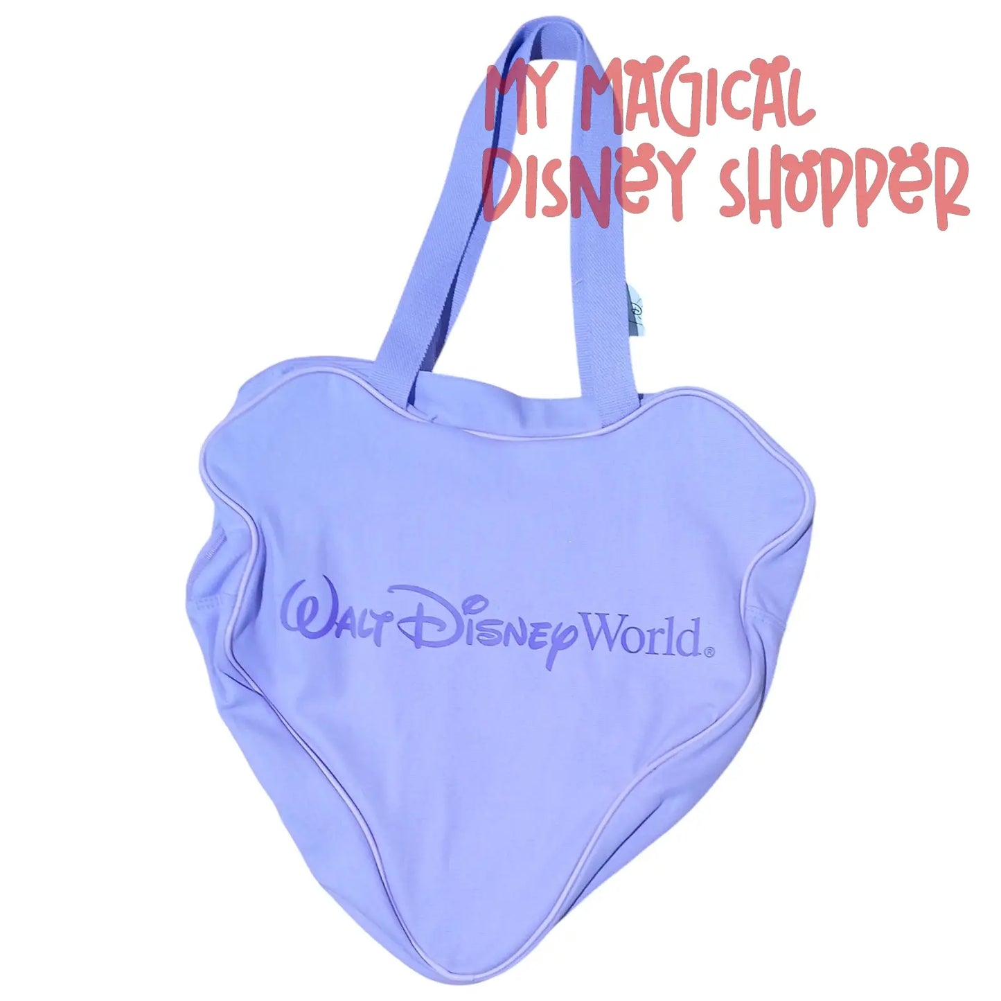 Disney Parks Canvas Tote – Walt Disney & Figment Head Large Carryall