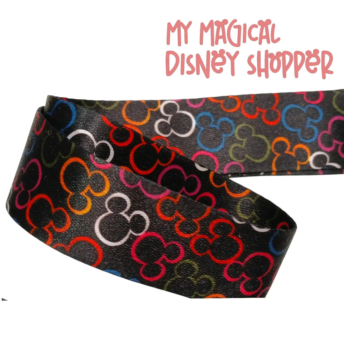 Mickey Mouse Multi-Color Pin Trading Lanyard