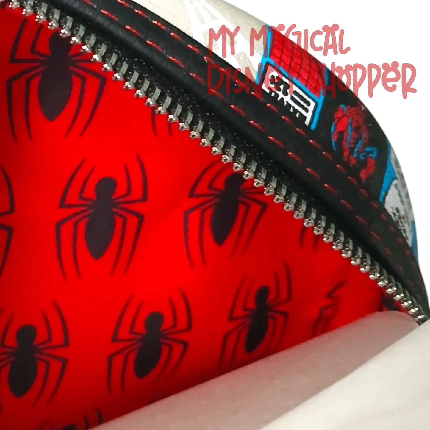 Marvel Spider-Man "Spider Sense" Loungefly Mini Backpack