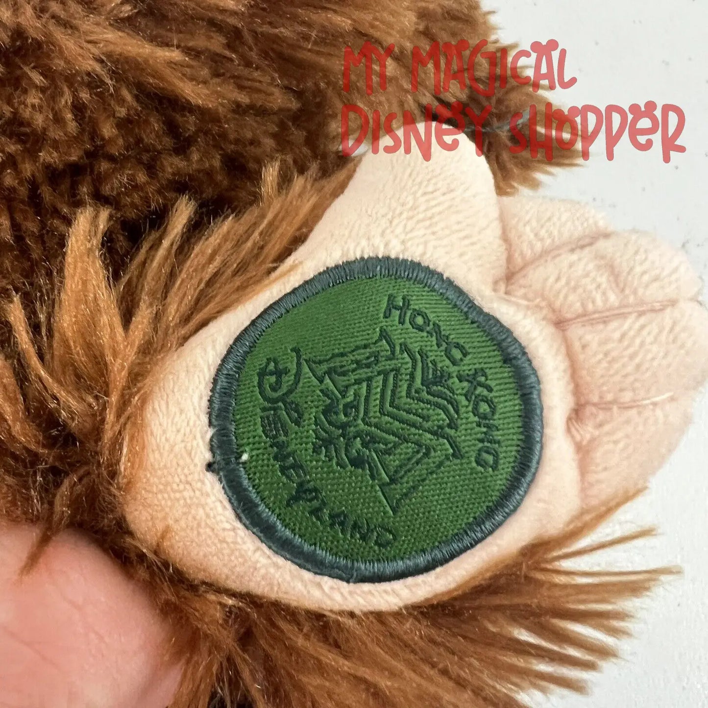 Hong Kong Disneyland Albert the Monkey Plush