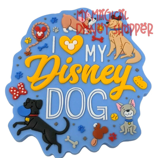 I Love my Disney Dog Disney Magnet