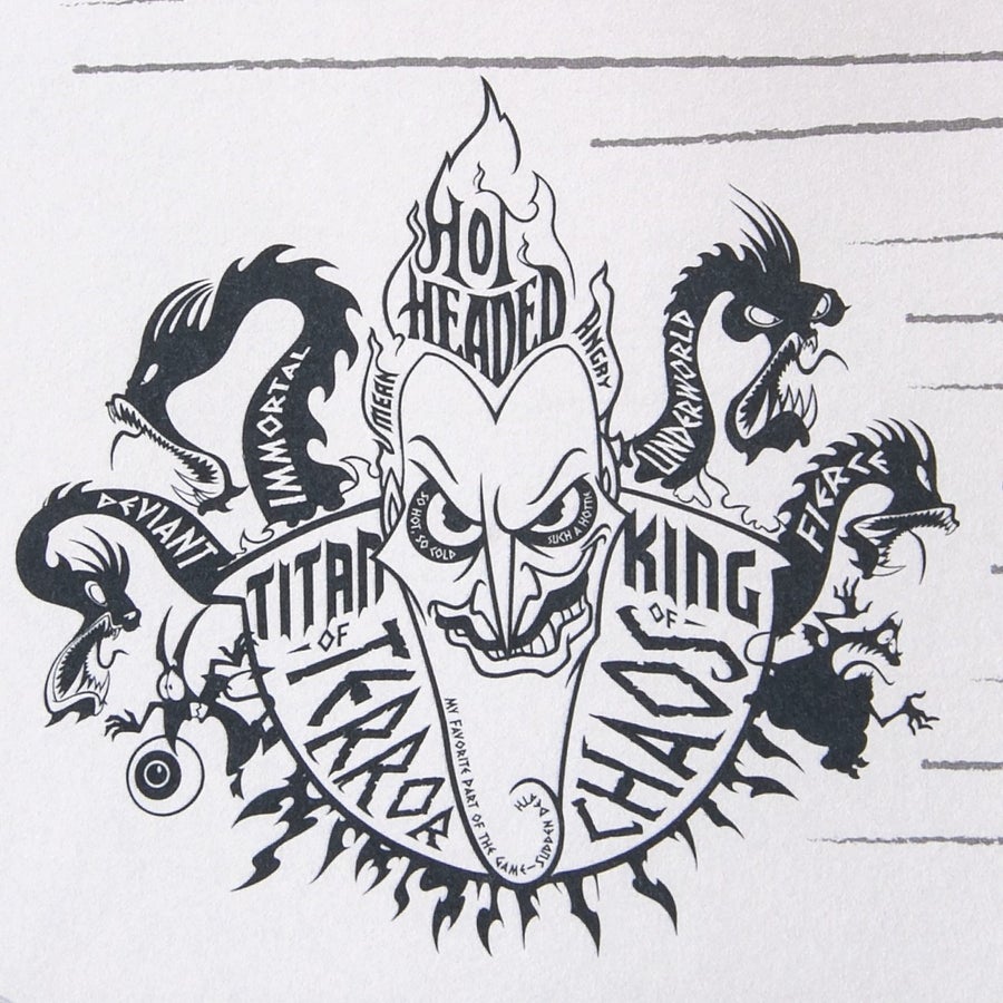 Up to No Good Disney Villains Journal - Evil Queen, Maleficent, Dr. Facilier, Ursula & Hades