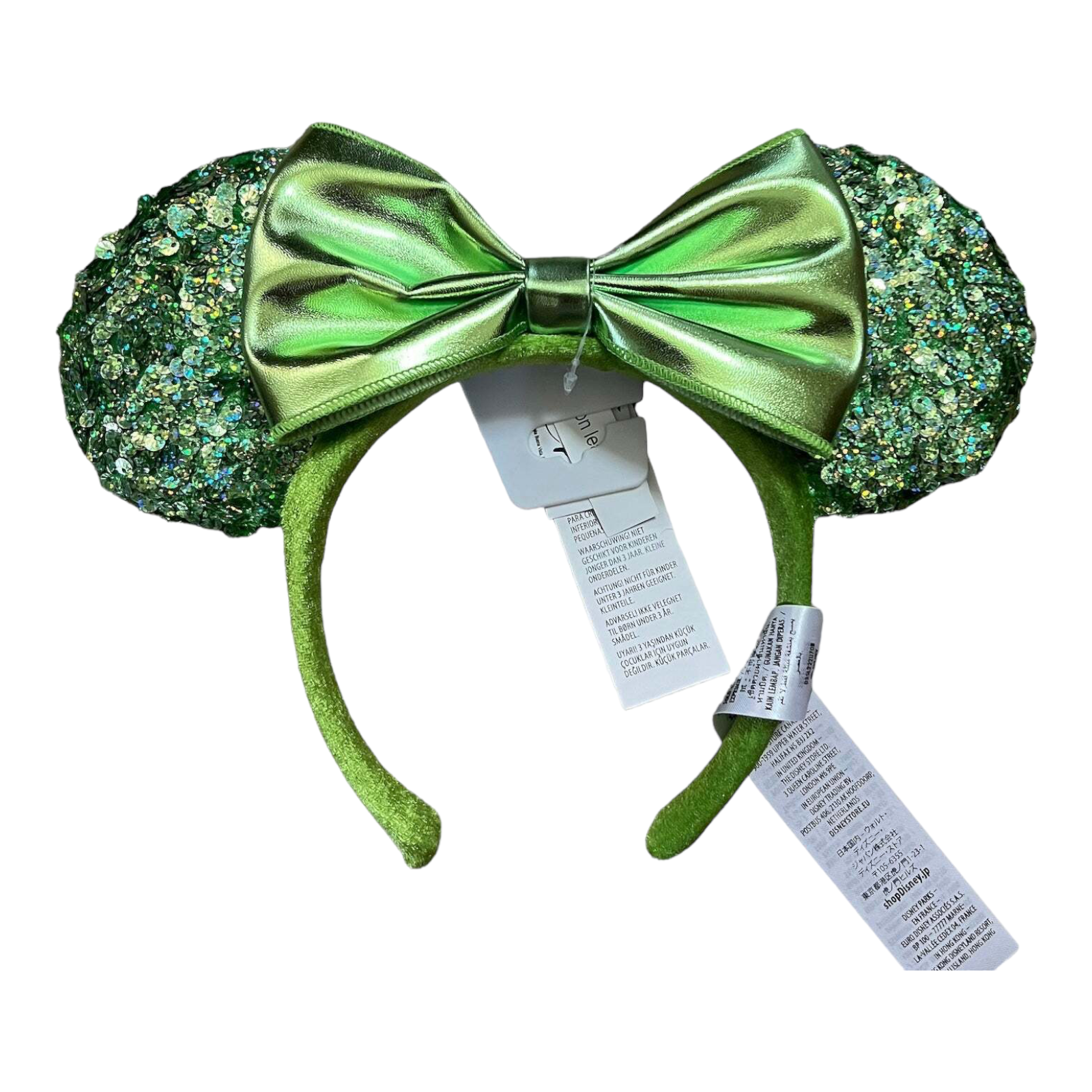 Minnie Mouse Sequin Bow Headband