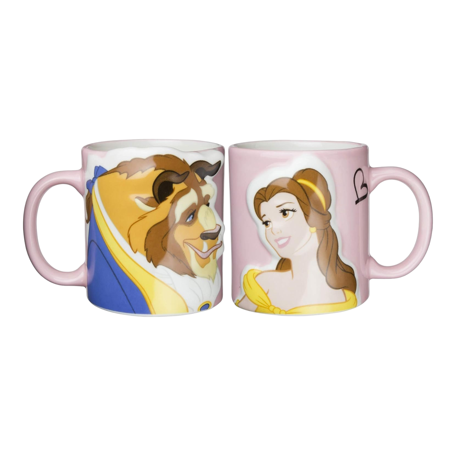 disney Beauty and the Beast Ceramic Travel Mug