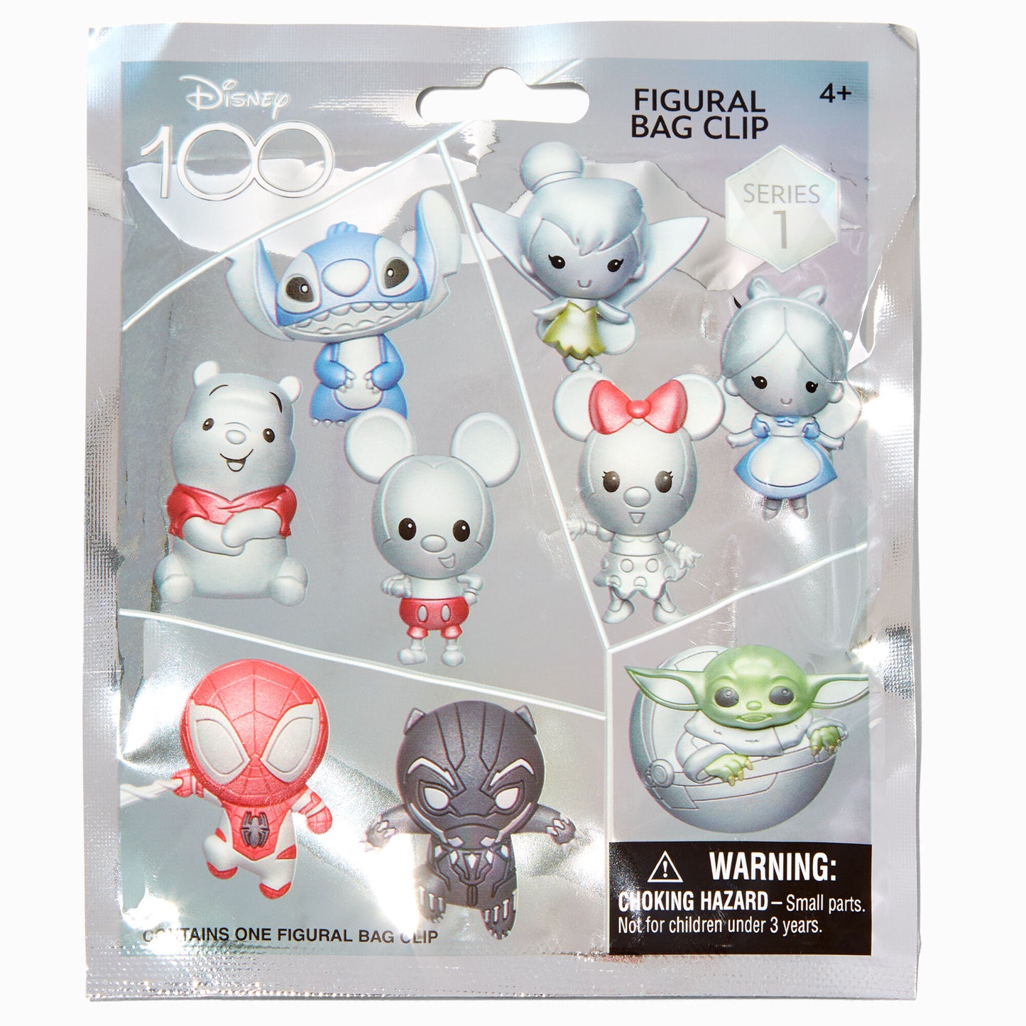 Disney 100 Figural Bag Clip Series 1 Mystery Bag