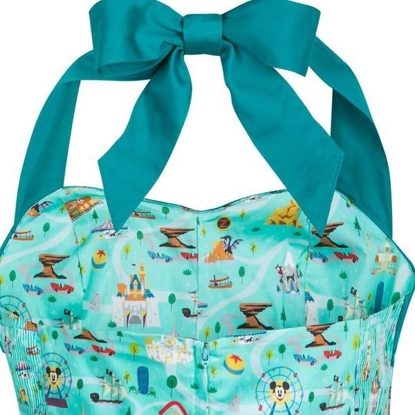 Disneyland Park Icons Halter Dress - The Dress Shop