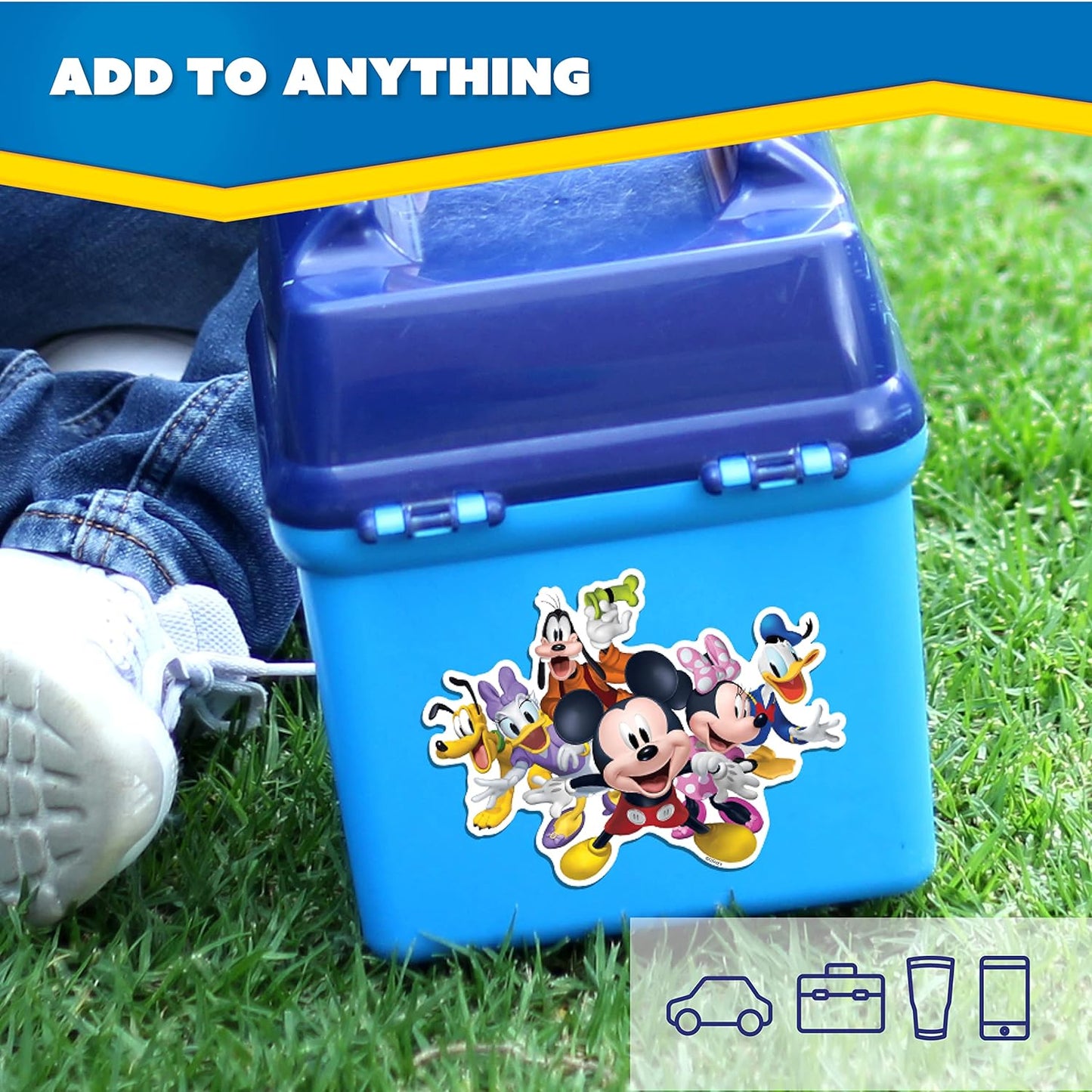 Disney Junior Mickey Mouse Clubhouse Waterproof Decals - Set of 13