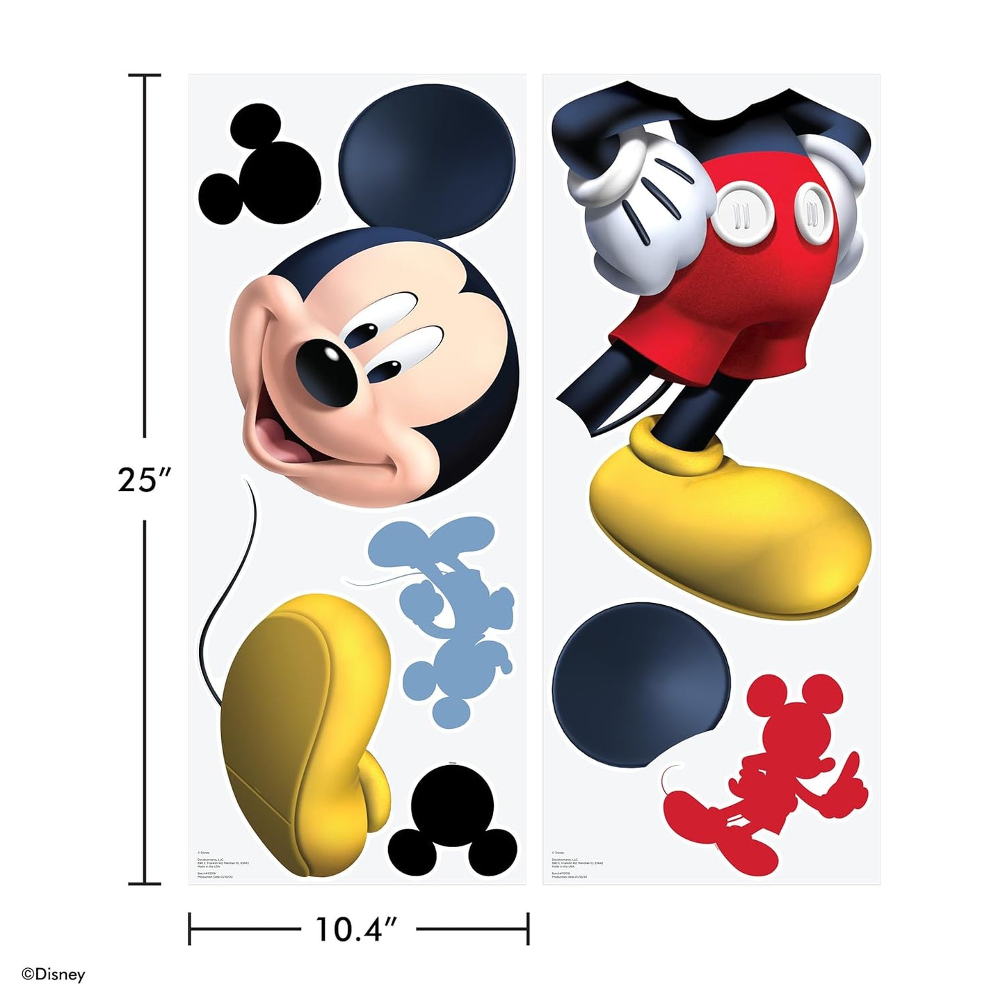 Mickey Mouse Interactive 29" Wall Decal