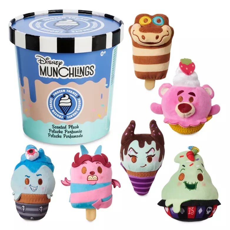 Disney Munchlings Mystery Scented Plush Set of 7 (Includes Chaser) store