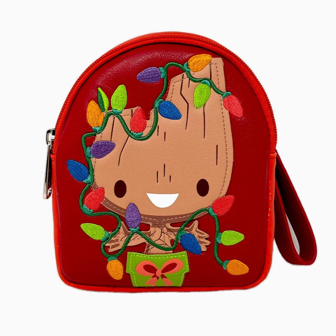 Baby Groot Guardian of the Galaxy Christmas Holiday Edition Wristlet Bag