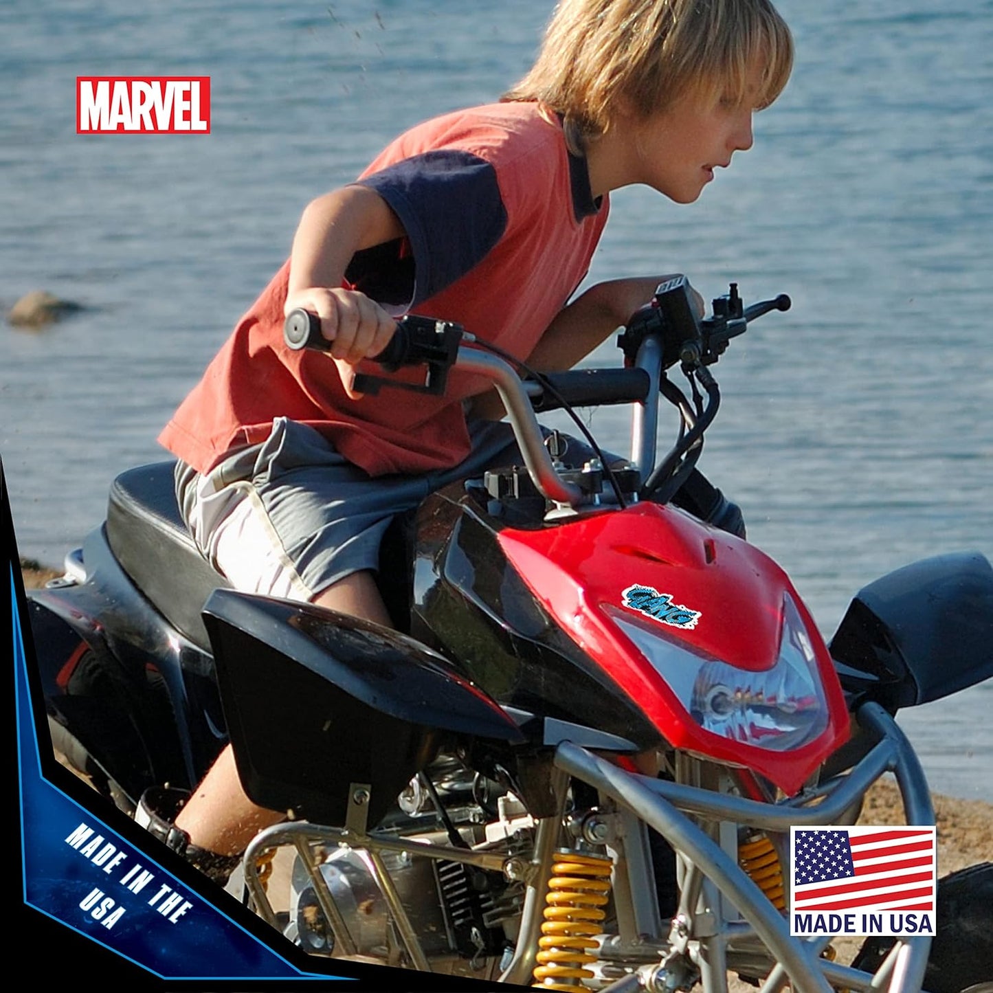 Marvel Captain America Vinyl Waterproof Decals - Set of 3