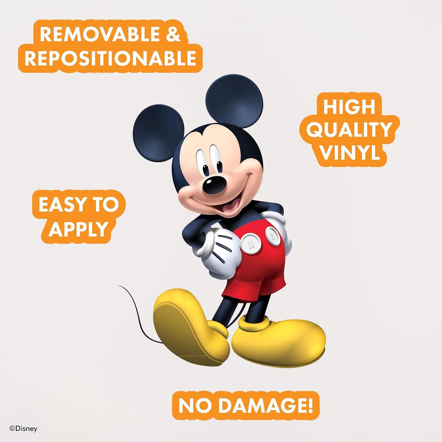Mickey Mouse Interactive 29" Wall Decal