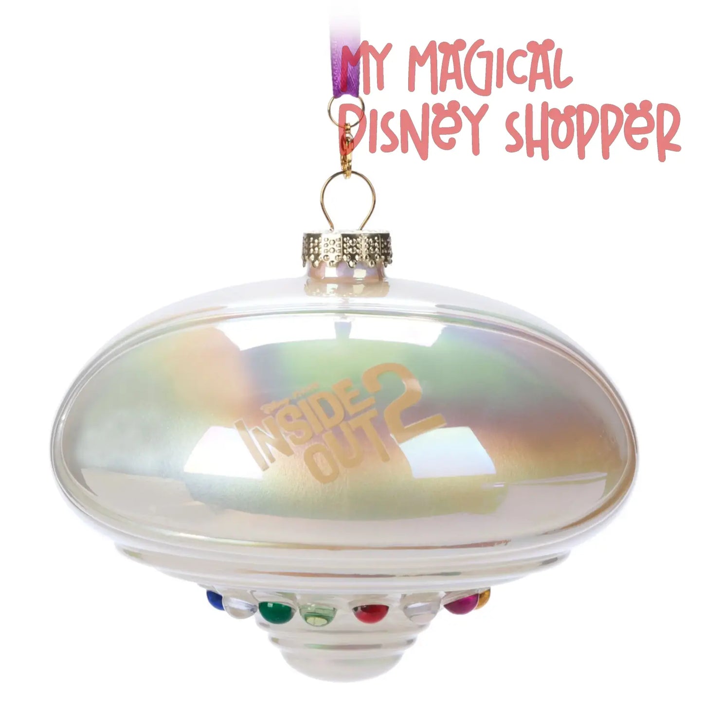 Inside Out 2 Memory Orb Ornament
