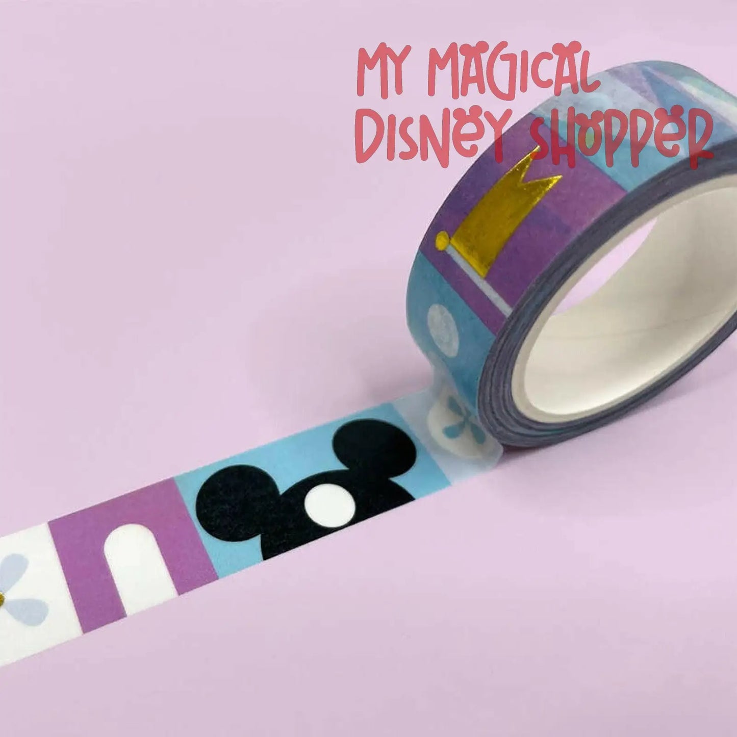 It's a Small World Themed Washi Tape