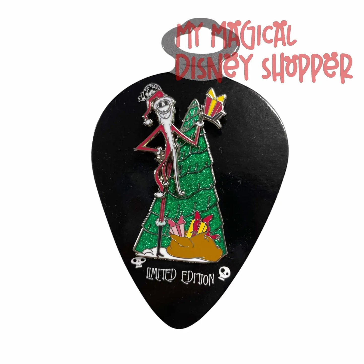 Jack Skellington with Christmas Tree Pin - Nightmare Before Christmas