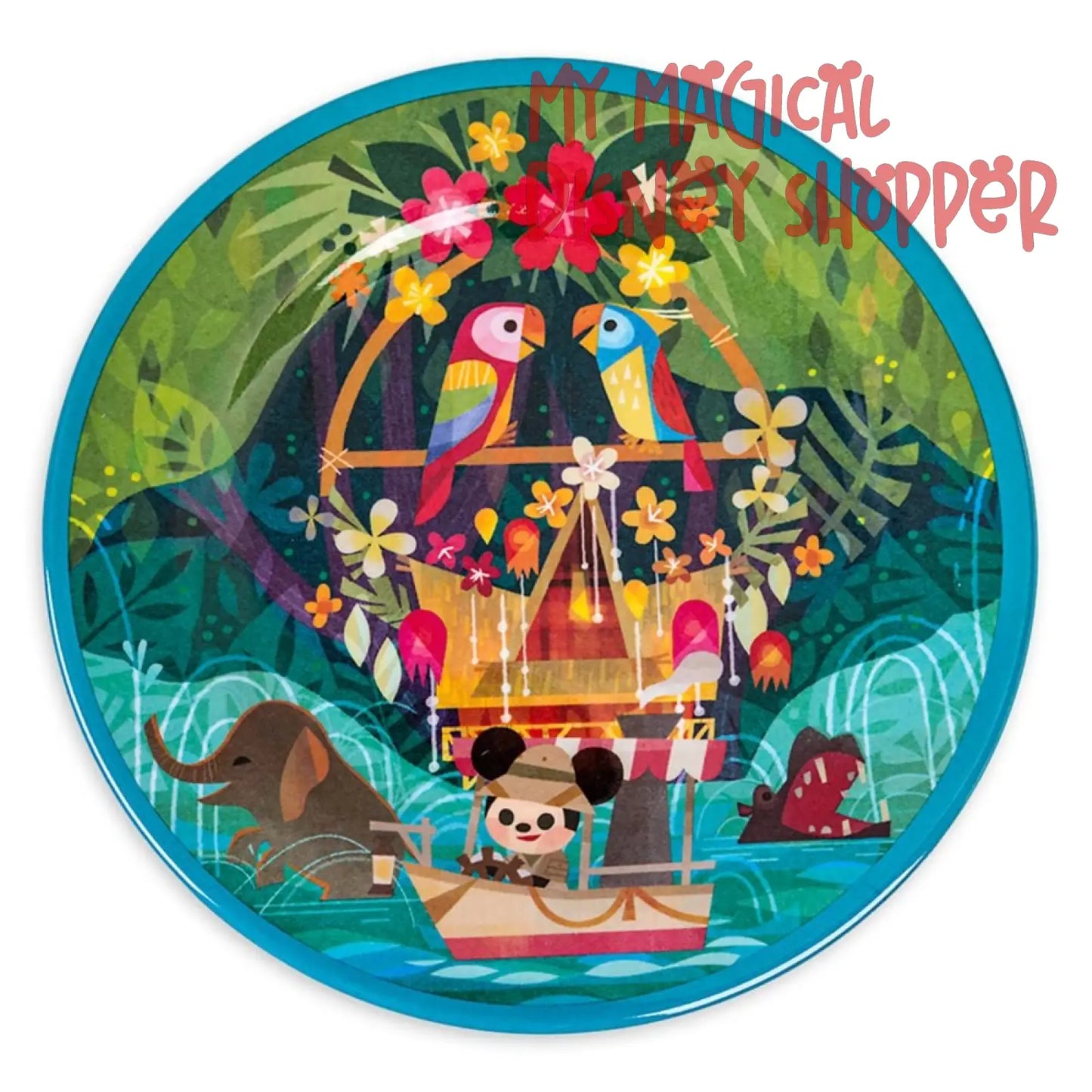 Joey Chou Disney Melamine Plastic Plate Set
