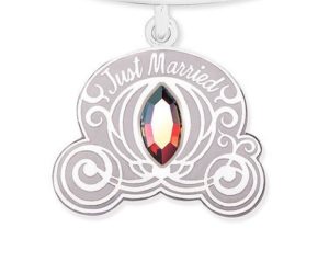 Just Married Cinderella Carriage Alex and Ani Bracelet