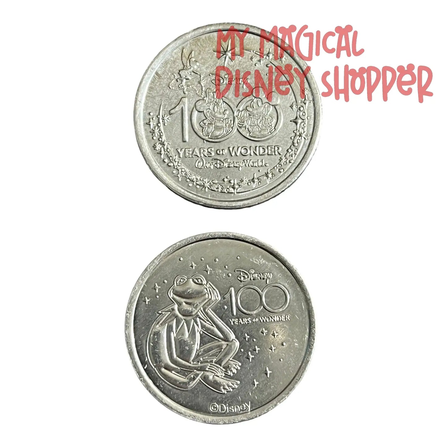 Kermit Disney 100 Silver Medallion - The Muppets at Hollywood Studios