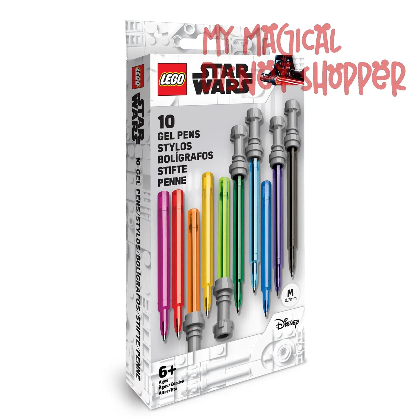 LEGO Star Wars Lightsaber Gel Pen 10 Pack