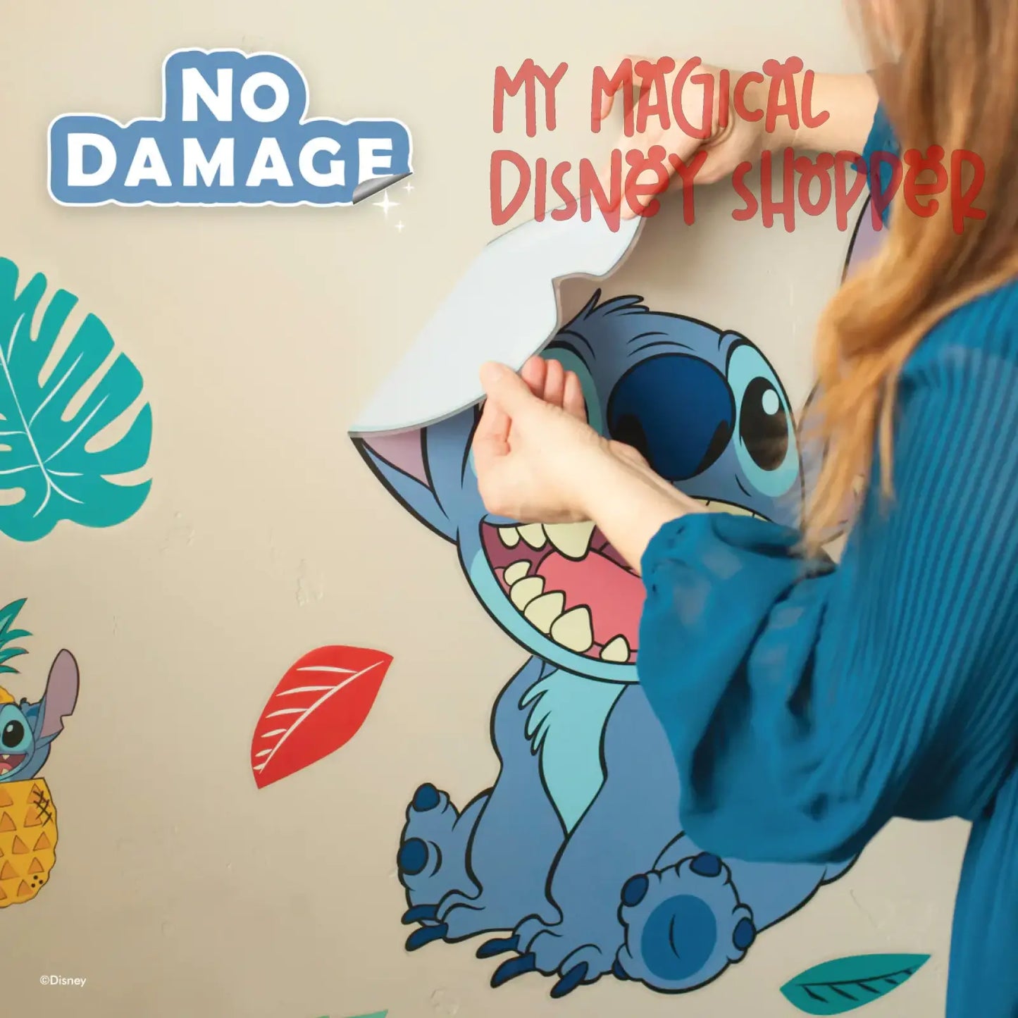 Lilo & Stitch Interactive 25" Wall Decal