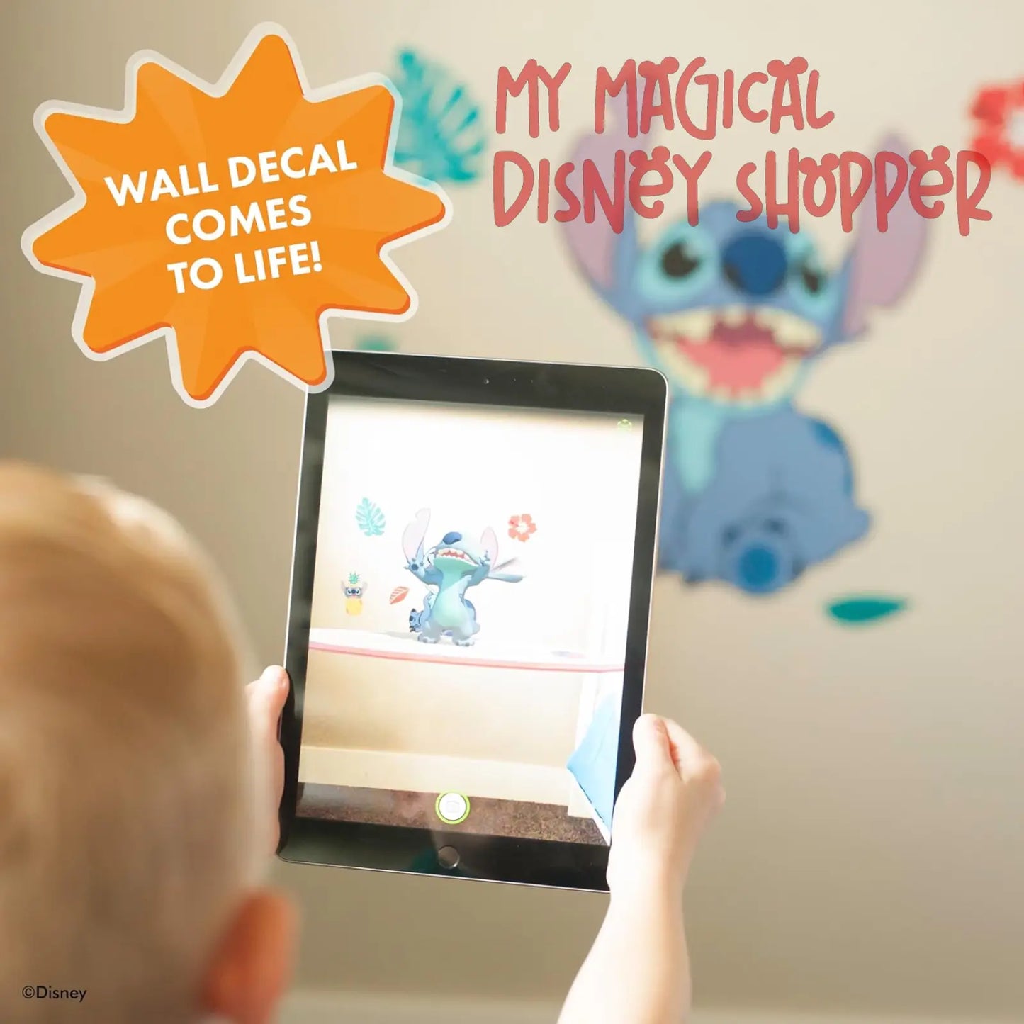 Lilo & Stitch Interactive 25" Wall Decal